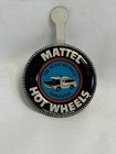 1969 MATTEL HOT WHEELS REDLINE ERA HEAVYWEIGHTS AMBULANCE METAL PIN/BUTTON — photo 1