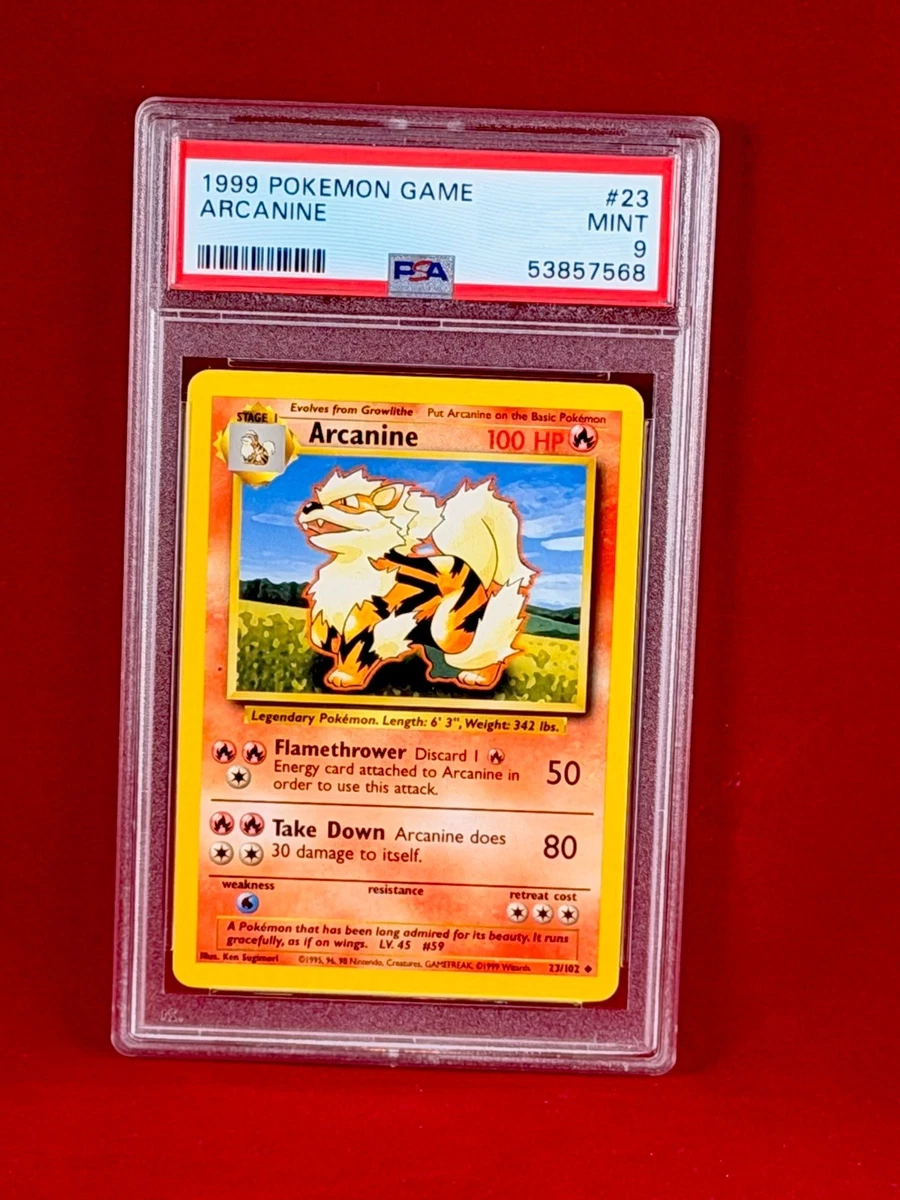 Arcanine Pokémon TCG Cards for sale | eBay