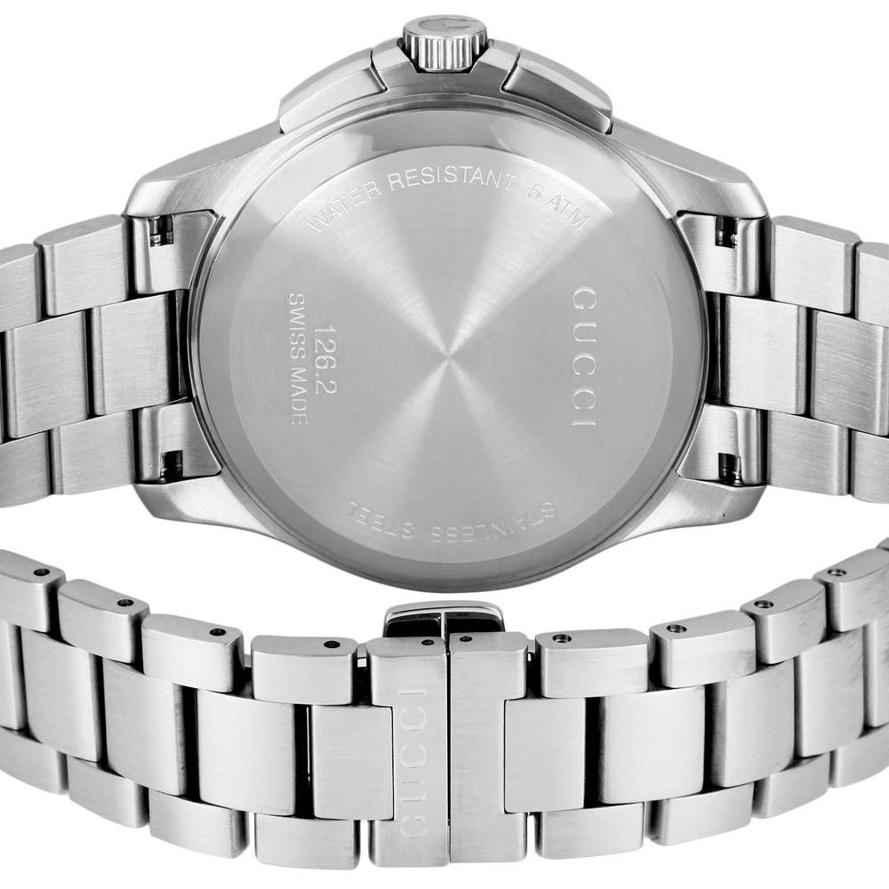 Gucci Men's YA126272 G Timeless Chrono Watch Black, 44mm Used From Japan thumbnail 3