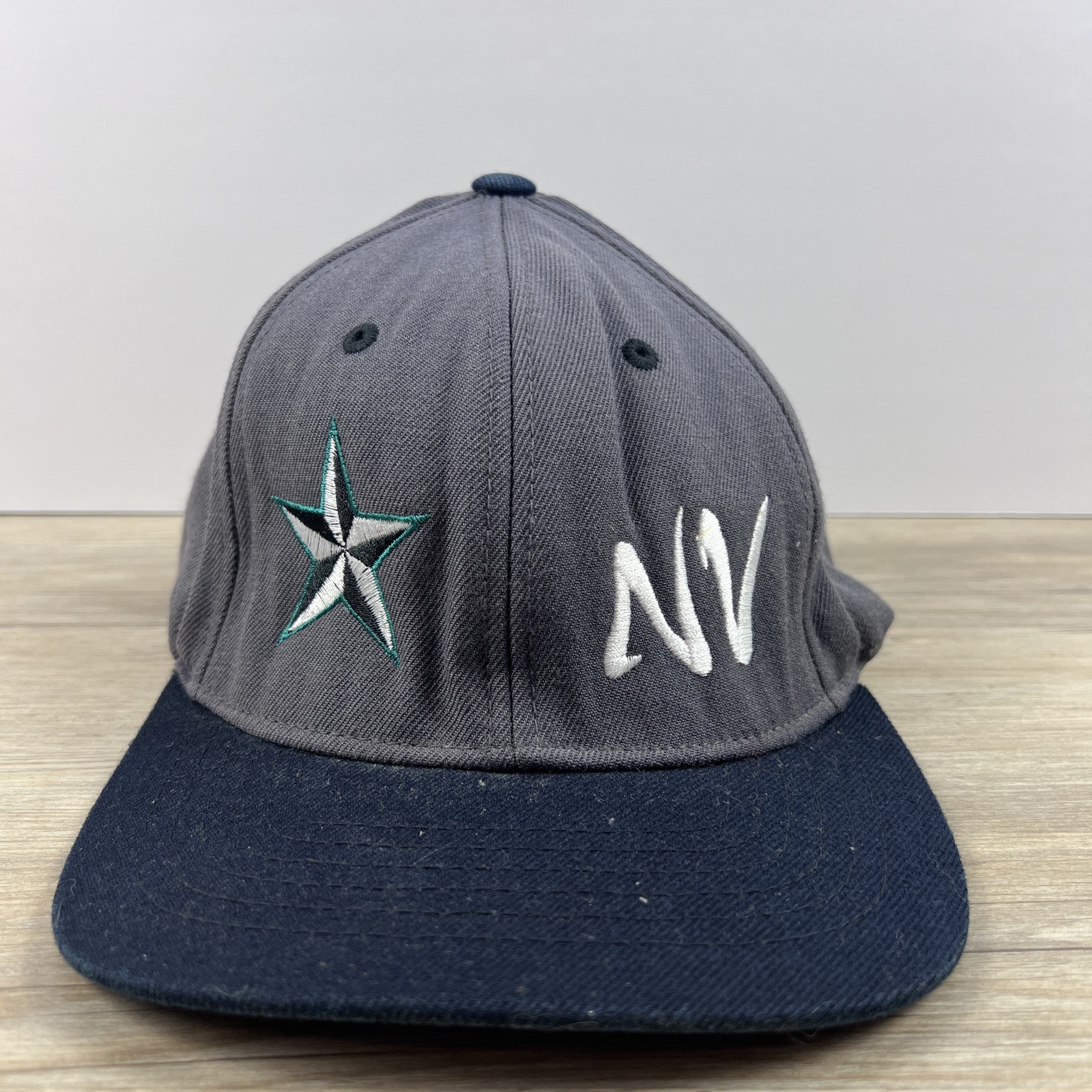 Seattle Mariners Hat Snapback Hat Gray Adjustable… - image 7