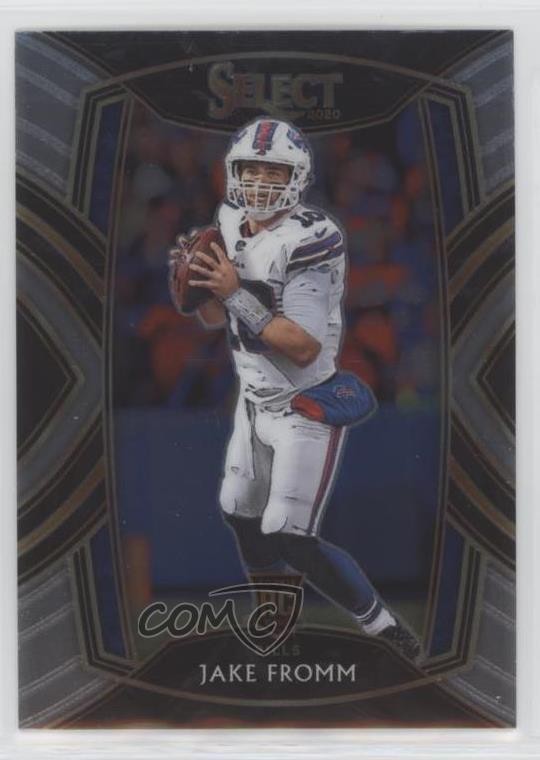 2020 Panini Select Club Level Jake Fromm #249 kr0
