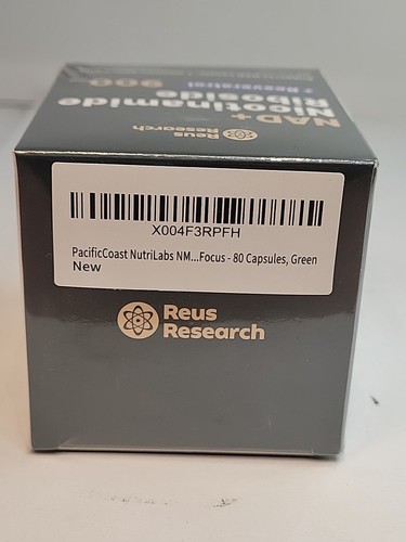 2x Reus Research NAD+ Nicotinamide Riboside 900mg W/ Resveratrol 80 Caps - Picture 8 of 9
