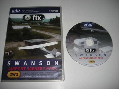 ORBX FTX SWANSON Airport Scenery PC Add-On Microsoft Flugsimulator Sim X FSX