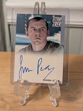 Rittenhouse 2009 Star Trek Movie Simon Pegg as Scotty Autograph