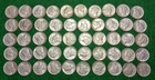 ROLL 1942 AU MERCURY DIMES