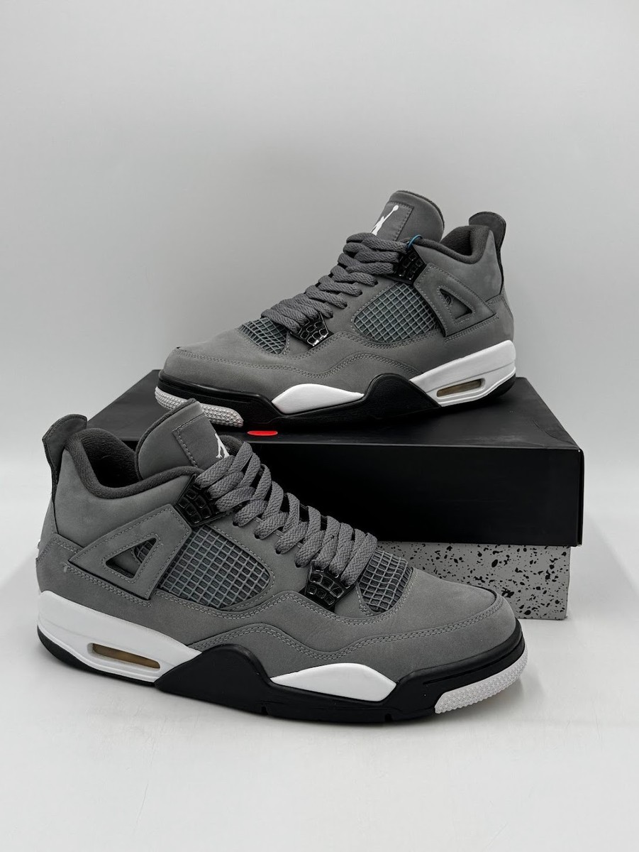 Size 10.5 - Jordan 4 Retro Low Cool Grey 193149728987| eBay