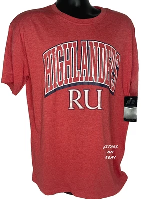RADFORD UNIVERSITY HIGHLANDERS RED HEATHER RUSSELL SHIRT, RADFORD, VA, LARGE NEW - Image 1 of 4