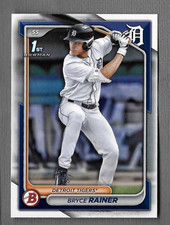 BRYCE RAINER 2024 BOWMAN 1ST ROOKIE RC CARD #BD-86 TIGERS