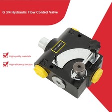 Hydraulic Flow Control Valve w/ Relief 3/4  N...