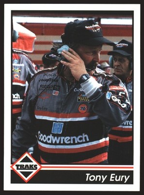 1992 Traks #168 Tony Eury