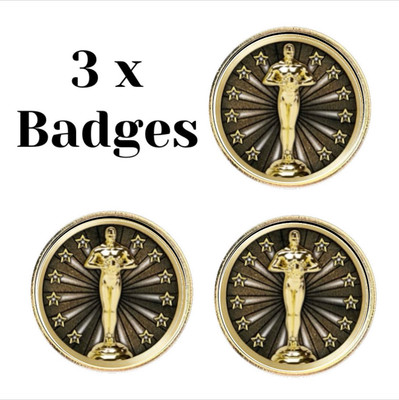 3 x Achievement (BU02) Anstecknadel Abzeichen