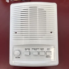 Vintage NOS NuTone IS-445WH White Intercom Inside Door Talk Speaker