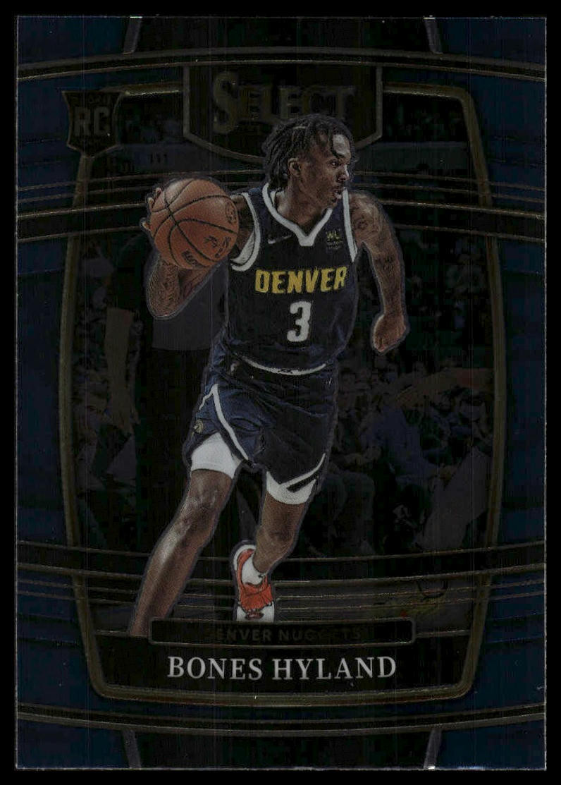 2021-22 Panini Select #79 Bones Hyland Blue (Retail Base) RC