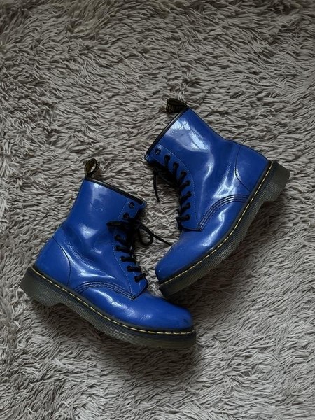 Women Dr. Martens Boots Navy 38