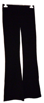 Damen Sommerhose Stretch Leggings PACT ORGANIC Gr. S schwarz Schlupfhose
