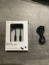 ATIVA AUX CABLE 6 FOOT - 3.5mm Auxiliary Audio Cable, 6  , Black  a 3  Cable