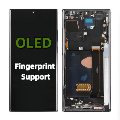 For Samsung Galaxy Note 20 Ultra 5G N985 OLED LCD Glass Screen Digitizer + Frame