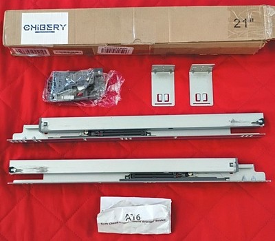 CHIBERY 21'' Soft-Close Undermount Drawer Slide Kit