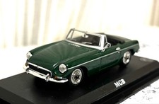 MGB Convertible 1/43 Diecast Model Dark Green Near Mint Collectible