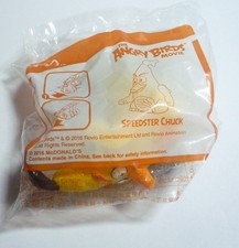 McDONALDS Movie ANGRY BIRDS SPEEDSTER CHUCK Toy Kids MINT 2016 Malaysia Sealed