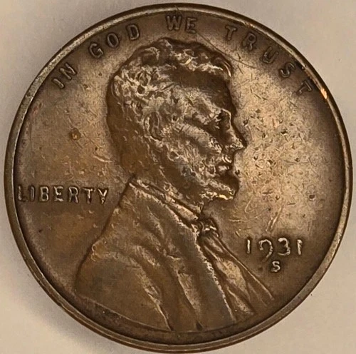 1931-S XF+ Wheat Cent - Nice Coin