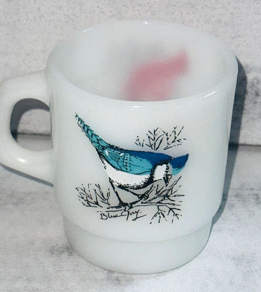 Fire King Bird Mug for sale | eBay