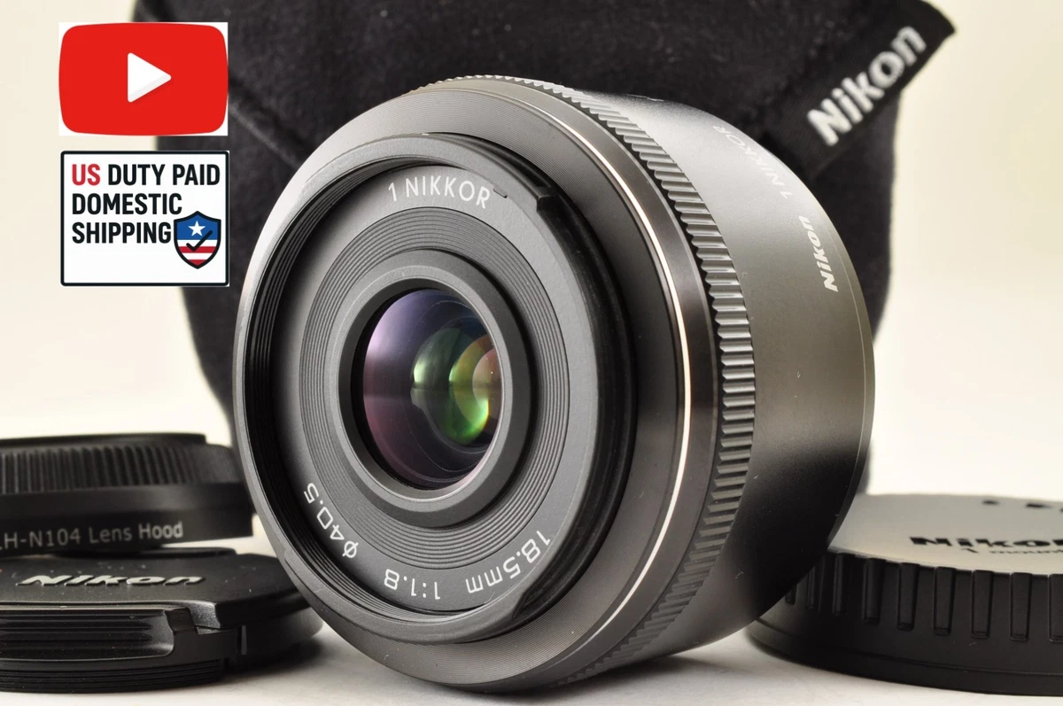 Nikon 1 NIKKOR 18.5mm Focal Camera Lenses for sale | eBay