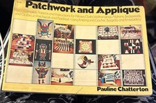 Lot of 6 Quilting Paperback Books , Patchwork  Appliqu 