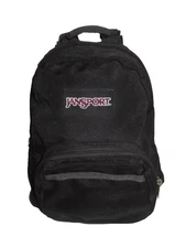 Jansport Half Pint Mini Backpack 3 Pockets Black Adjustable