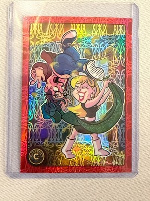 #17, Rug Pull, Ruby, 8 of 25, Cardsmith Currency Series 5