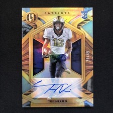 2021 Panini Gold Standard-Tre Nixon RC Platinum Auto /49 #194