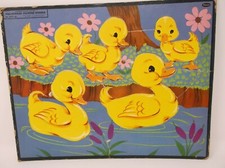 1955 Whitman Ducks Picture Puzzle No.4421:29