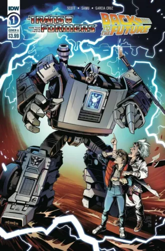 Transformers & Back to the Future #1 Main Cover 2020, IDW NM