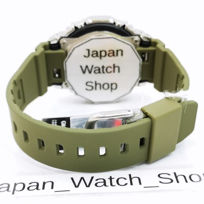 CASIO G-SHOCK GM-S2100-3AJF Green Metal Covered Men's Watch New in