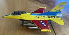 Toysmith U.S. Air Force F-16 Collectible Toy Jet Airplane USAF