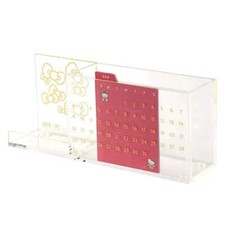 Erin Condren x Hello Kitty Acrylic Perpetual Calendar Desk Organizer NEW W TAG