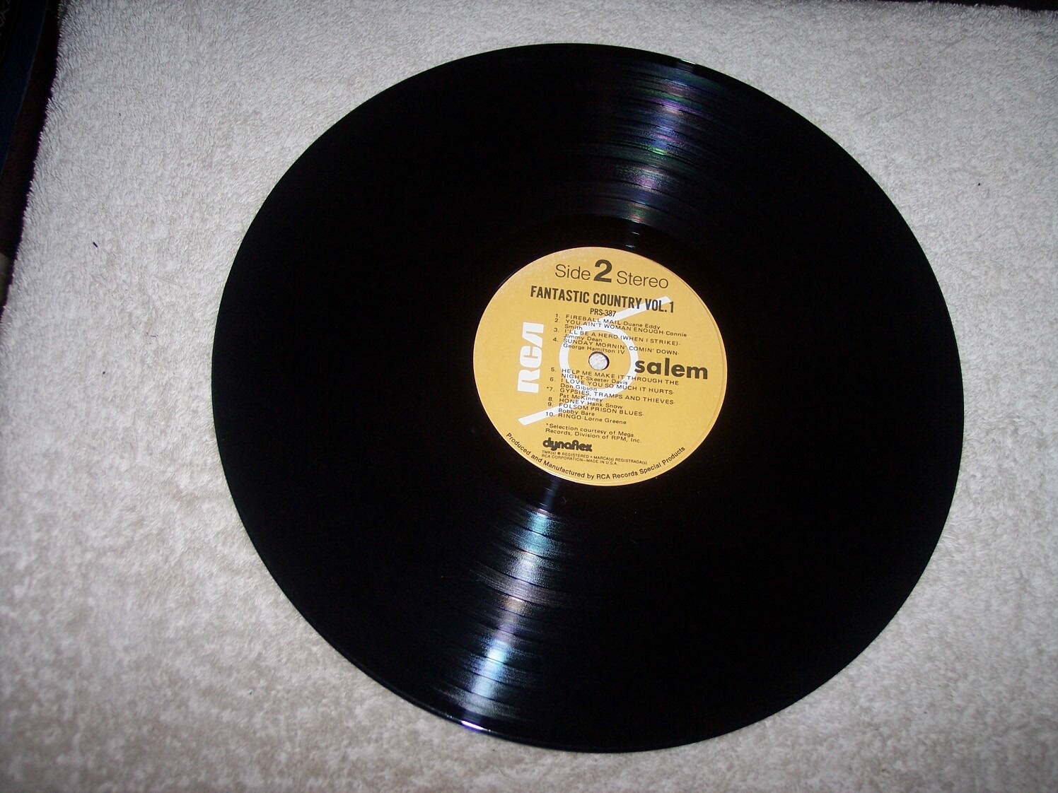 LP FANTASTIC COUNTRY VOL. 1 VARIOUS ARTISTS **NM VINYL & EXC JACKET