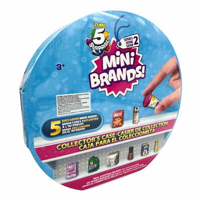 Zuru 5 Surprise Toy Mini Brands S2 Collectors Case Sammelmappe 5 Exklusive Minis