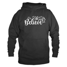 Believe Christian Religious God Bible Church Jesus Christ Hoodie