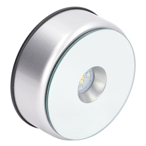 Supporto display rotante 360° luci LED rotanti display LED base decorazione YEK - Foto 8 di 22