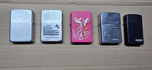 lotto di 5 accendini zippo - Foto 2 di 8
