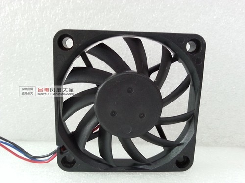 Delta EFB0612HHA cooling fan DC12V 0.25A 60x60x10mm 3-Pin - Afbeelding 3 van 3