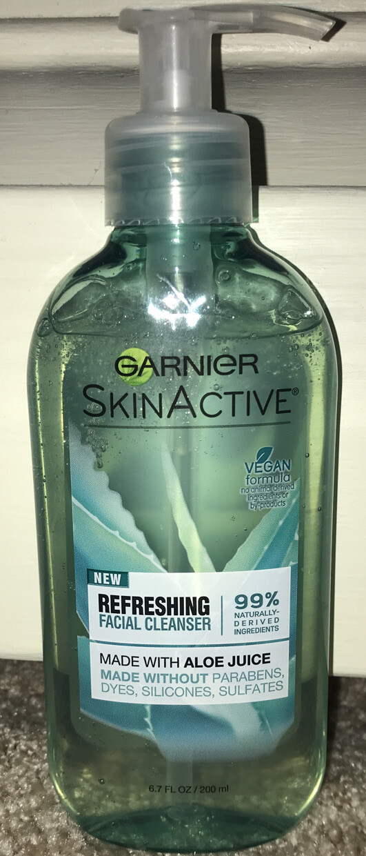 garnier aloe vera face wash