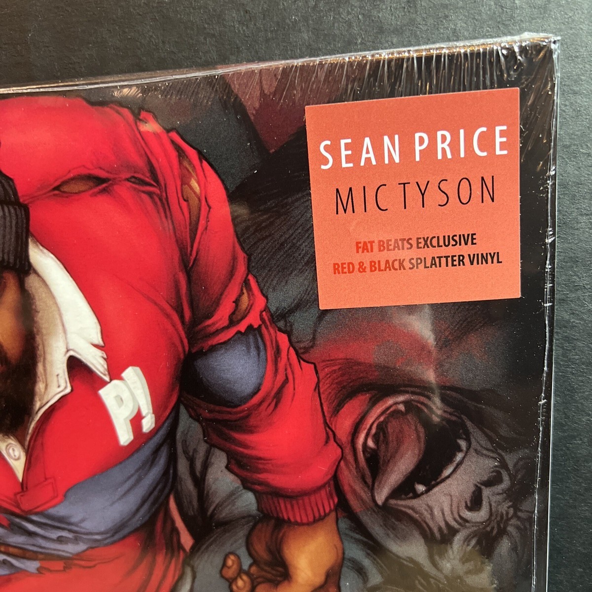 Sean Price Mic Tyson Red Black Splatter Colored Vinyl Record Fat