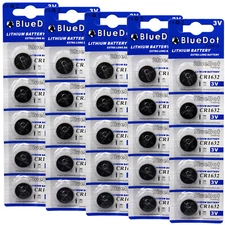25 pcs CR1632 CR 1632 3V Lithium Coin Cell Button Battery Batteries ~USA SHIPPER