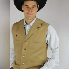 Wyoming Traders Bronco Canvas Vest