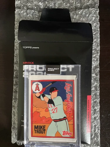 Topps Project 2020 Mike Trout # 63 Fucci (Print Run 16430)