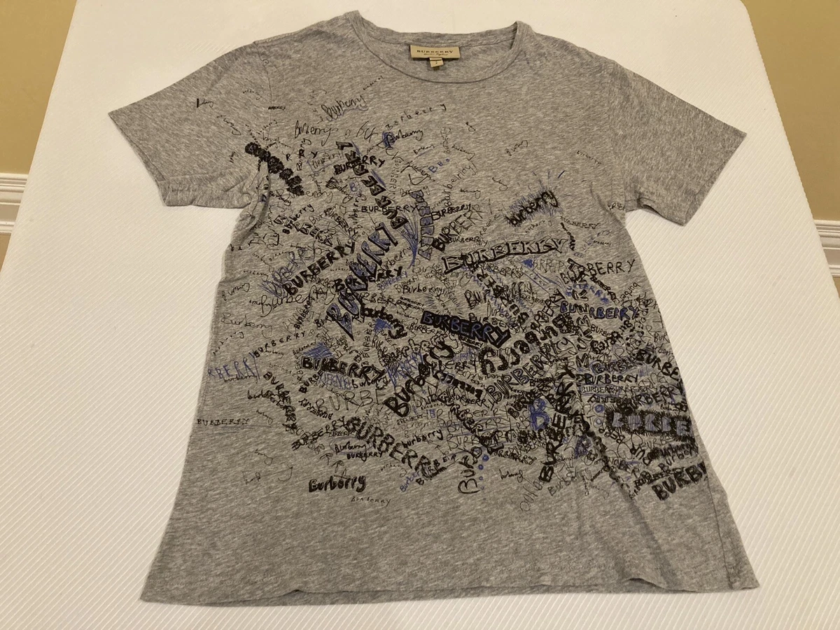 Burberry t top shirt ebay