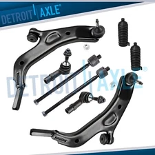 Front Lower Control Arms Tie Rod Ends for 2009 Ford Taurus X Flex Mercury Sable
