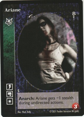 Ariane x1 Brujah 5th Edition Jyhad VTES